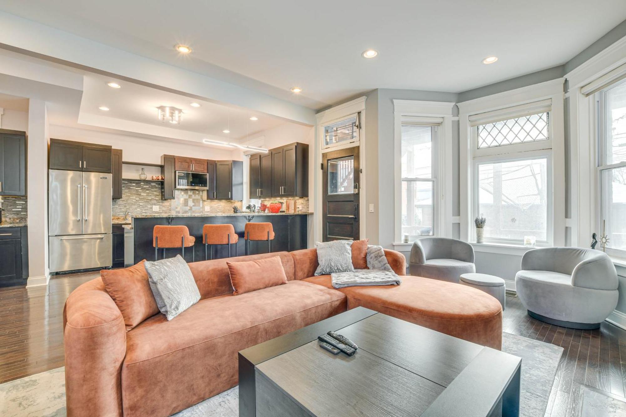 Spacious Condo With Deck About 3 Mi To Downtown Chicago! Kültér fotó